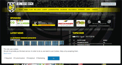 Desktop Screenshot of jeunesse-esch.lu